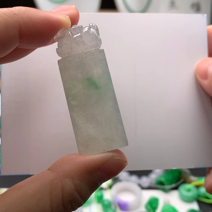 吊坠(不含链)未镶嵌翡翠天然缅甸A货翡翠