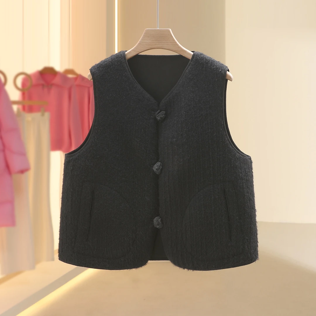 【维恩】巨好看显瘦百搭小个子马甲2025冬季新款七号铺品牌女装
