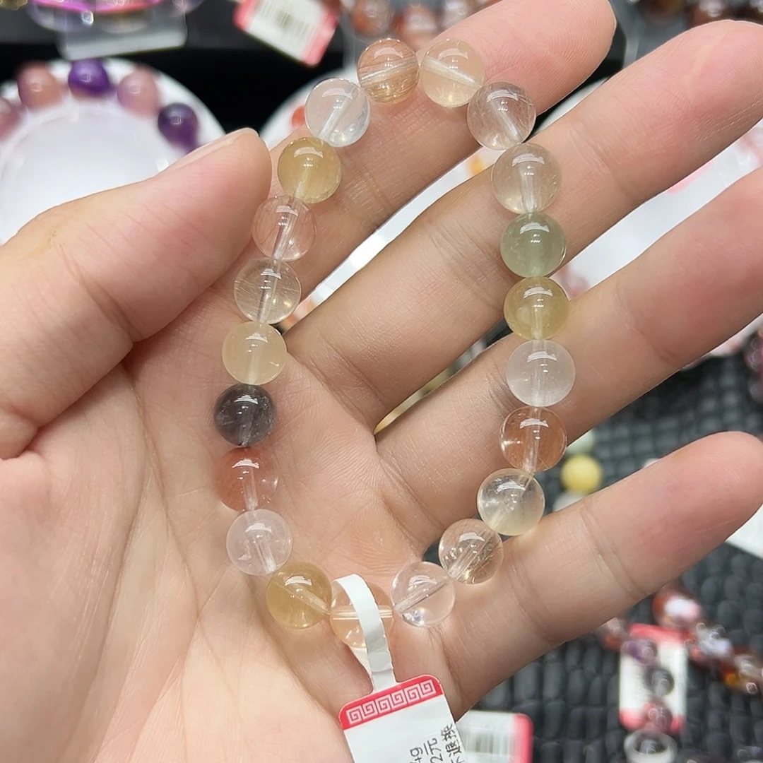 水晶未镶嵌手链好看