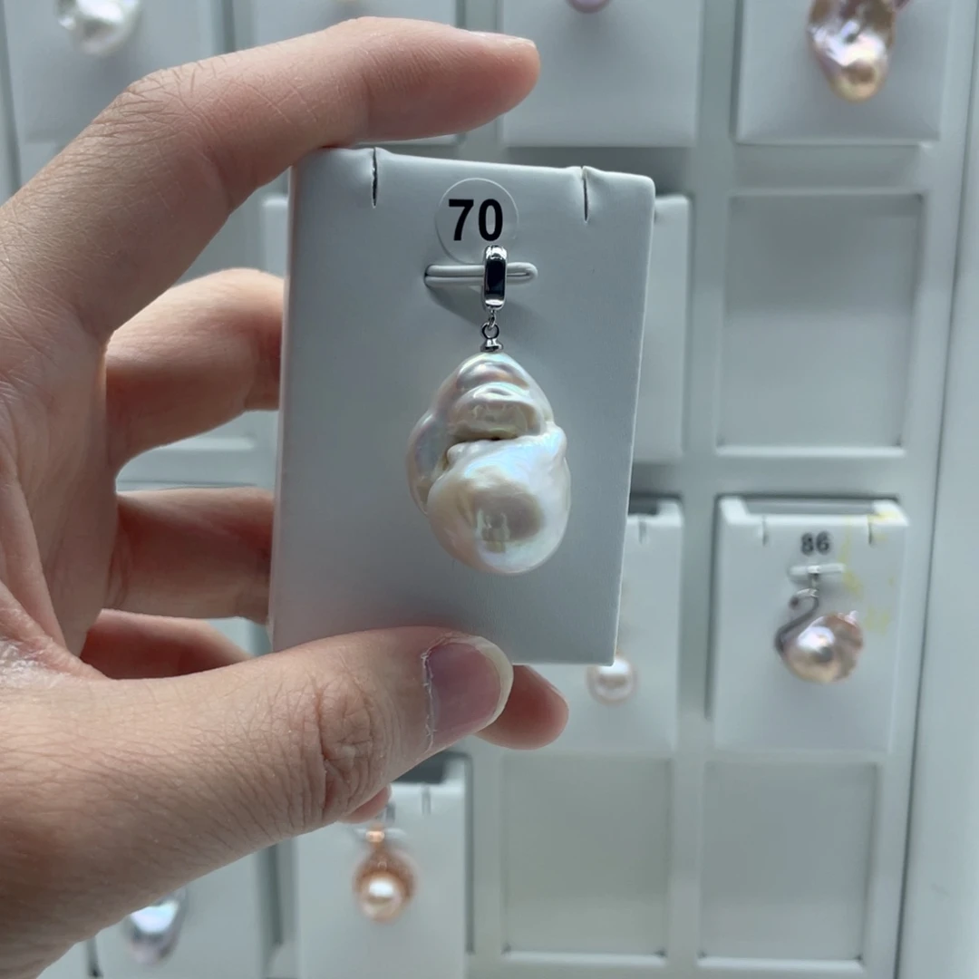 颈饰合金淡水珍珠