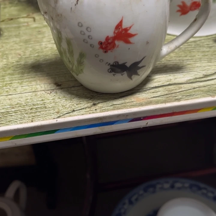 都是瑕疵品看好下单金鱼公道杯