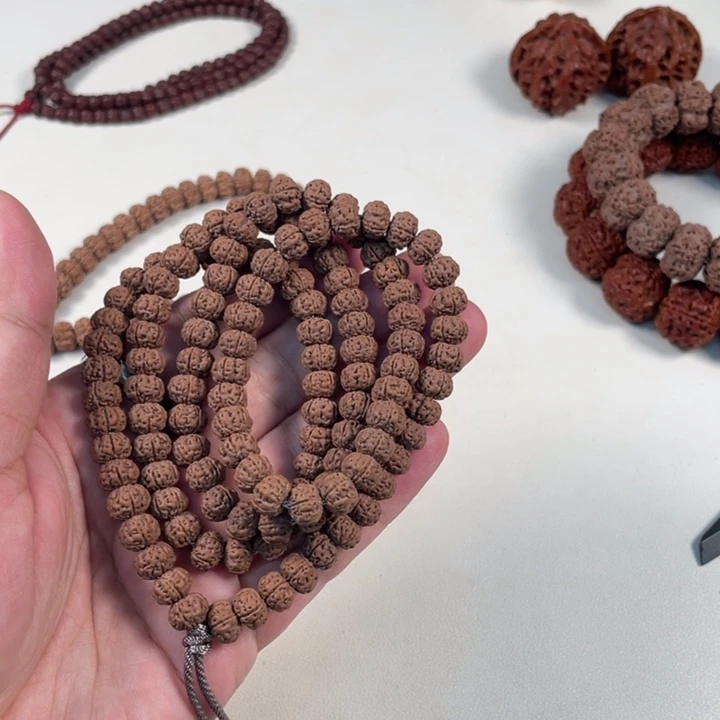 金刚菩提手串阳9.2纯血老树王 黄头