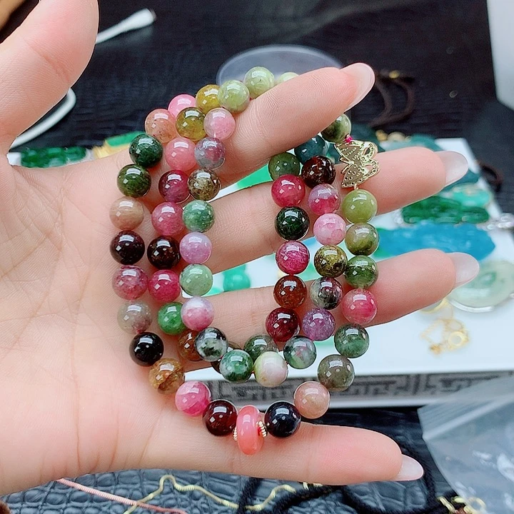 手链未镶嵌碧玺，