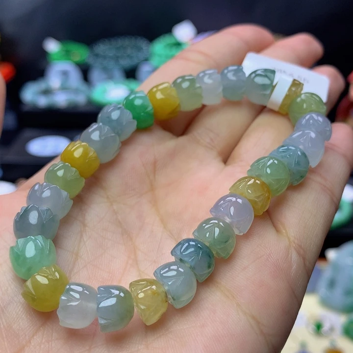 翡翠手链未镶嵌翡翠