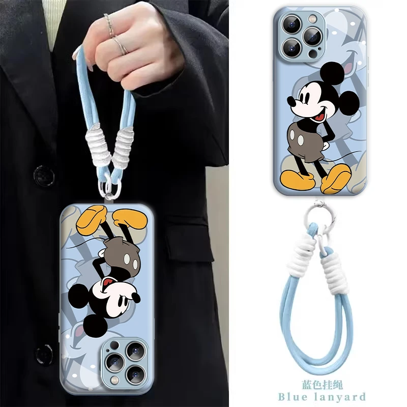 米奇水凝壳iPhone苹果16手机壳适用华为p荣耀OPPO小米vivo 63