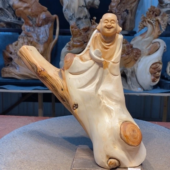 柏木（崖柏）根雕摆件
