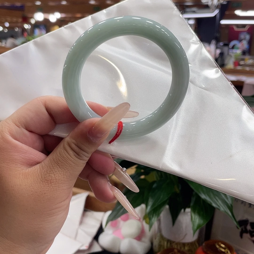 翡翠未镶嵌手镯天然缅甸翡翠17