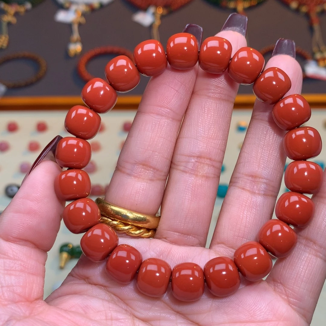 南红玛瑙未镶嵌颈饰