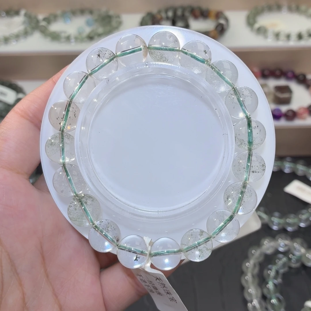 手链未镶嵌水晶4、绿幽灵10m