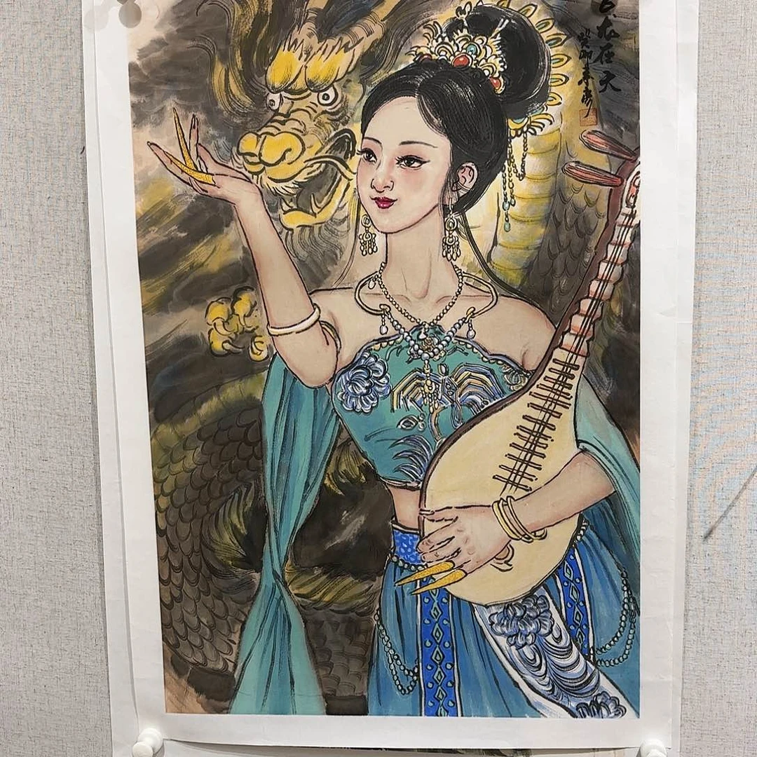 国画亲笔手绘原创