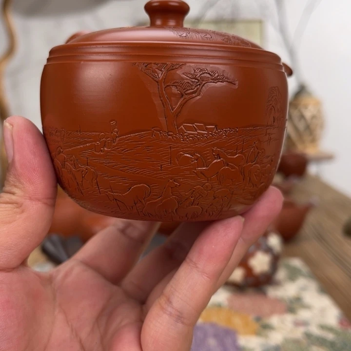 真***意常滑舜园手作茶壶