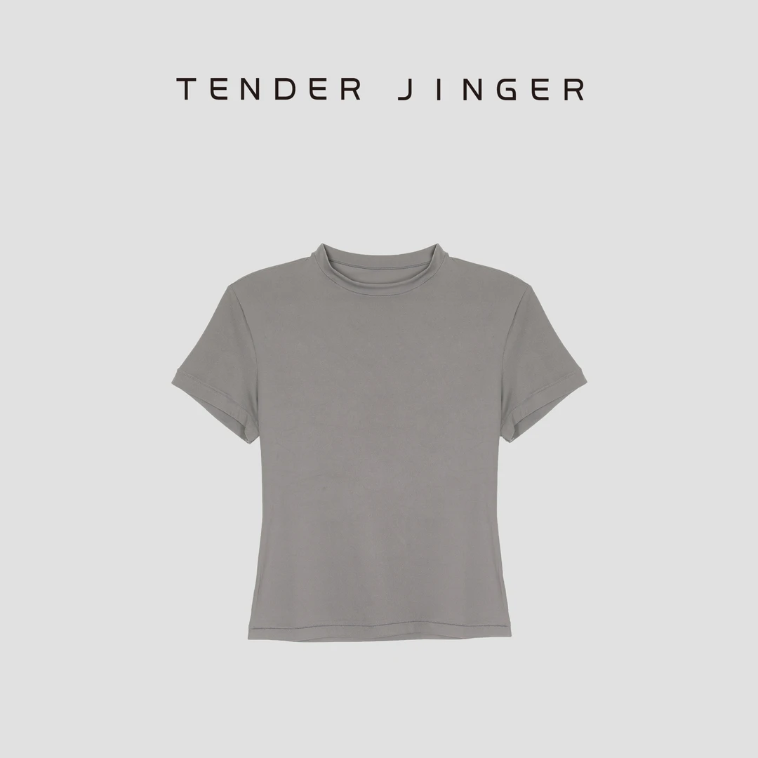 圆领修身显瘦薄款短袖T52WWB30992