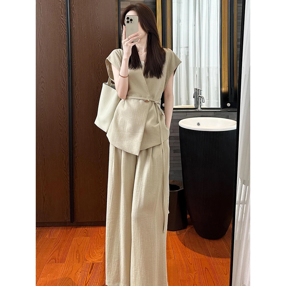 2025超火夏装一整套干练气质轻奢高级感女人味老钱风知性风衣服