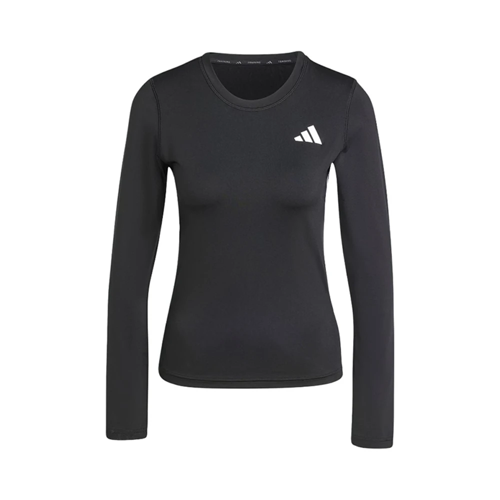 【滔搏联动】adidas阿迪达斯女子WE 3S LS针织无领T恤JD6521