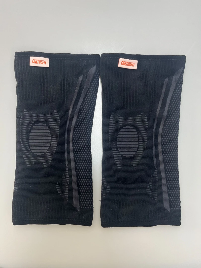 厂【黑灰支护膝】运动跑步健身登山户外骑行护膝保护髌骨半月板