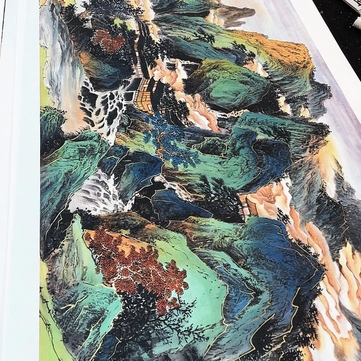 国画书画描金拓染金石传拓手写