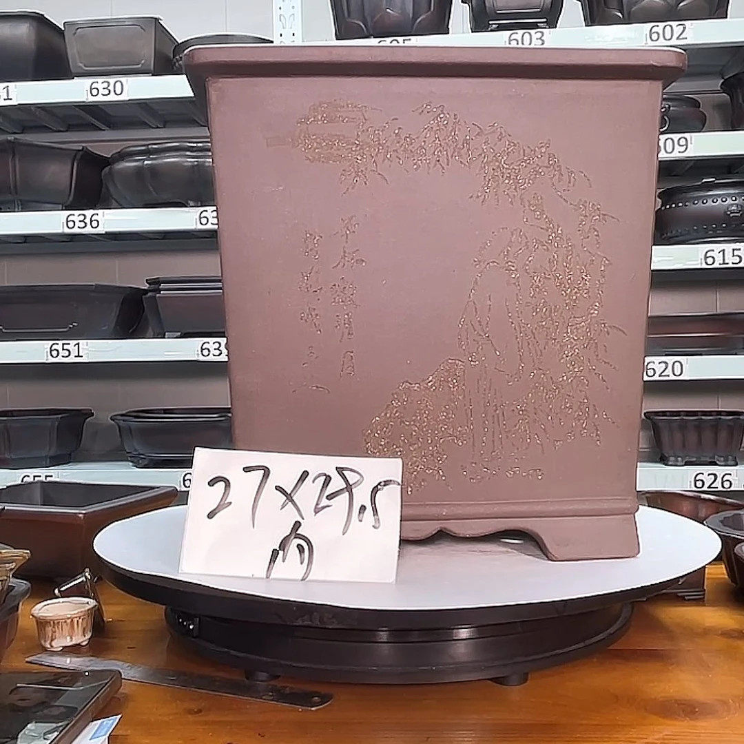 紫砂花盆宜兴紫砂15号