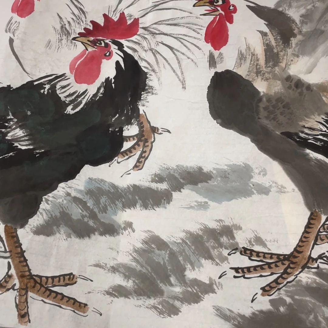 用***1国画任金荣老师绘画