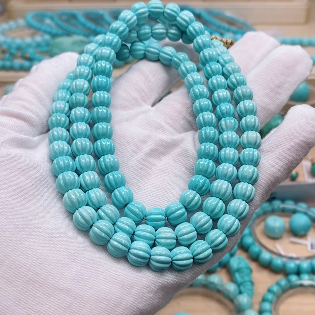 绿松石未镶嵌珠宝奇石