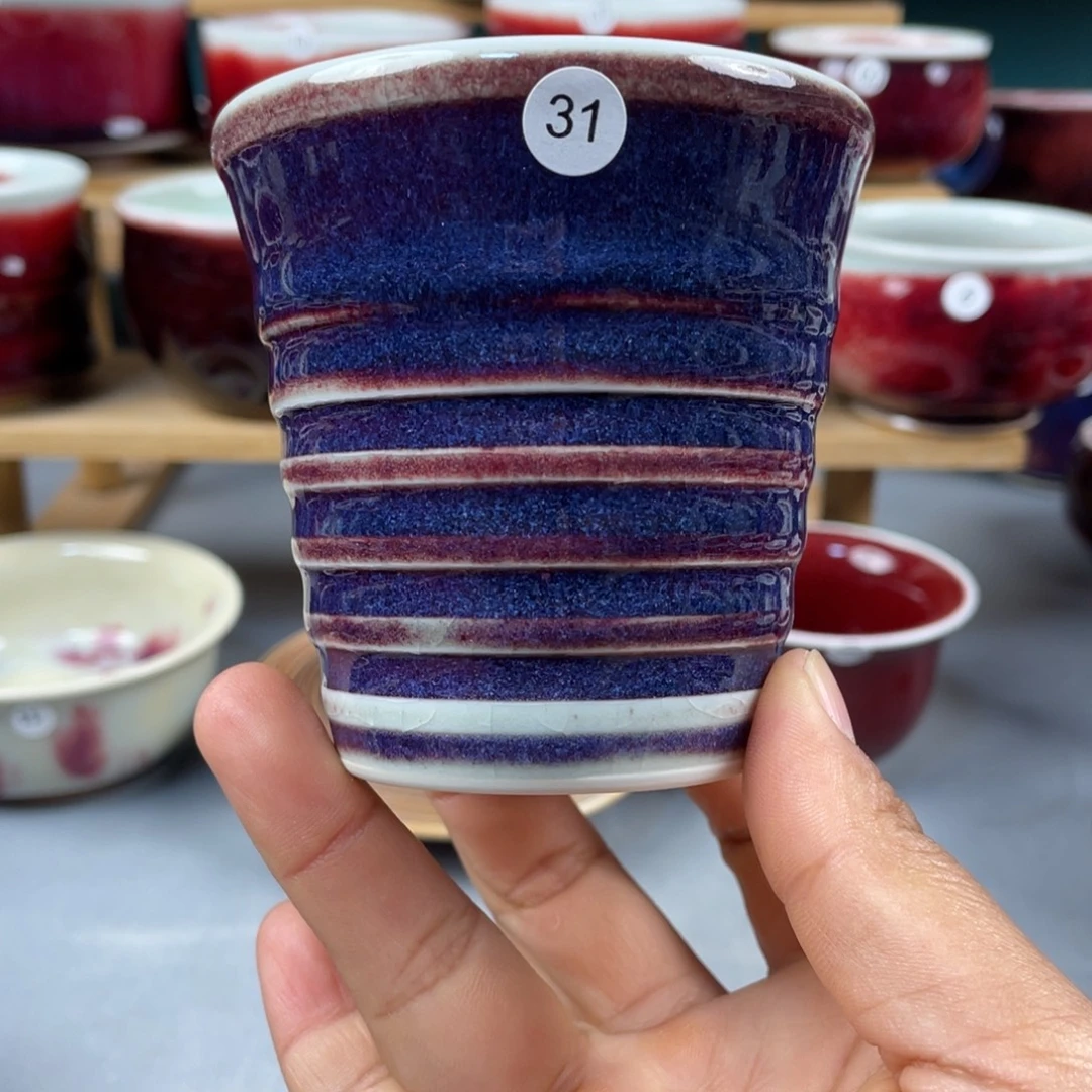 瓷片纯手工制作……微微瑕