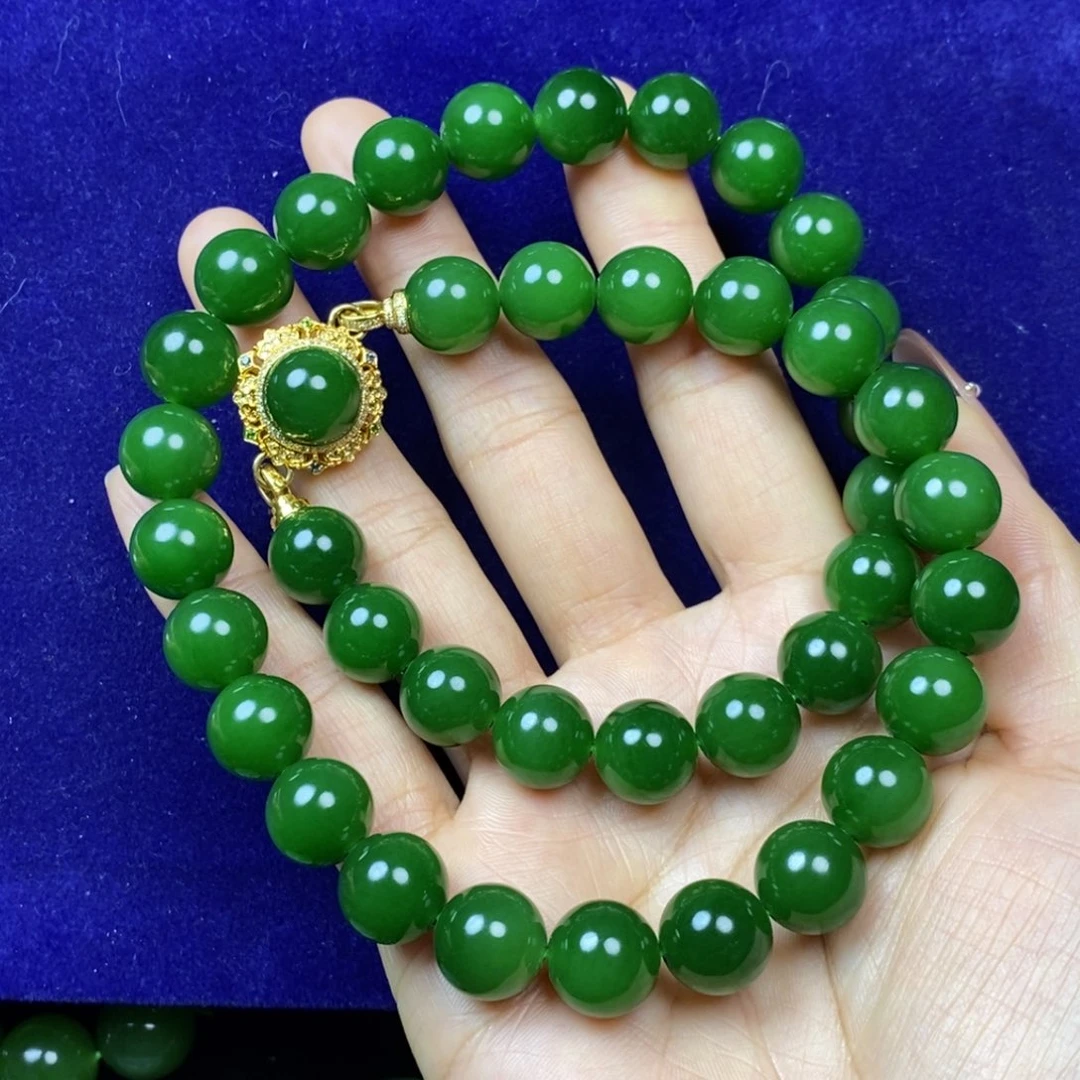 禅***净和田玉未镶嵌手串