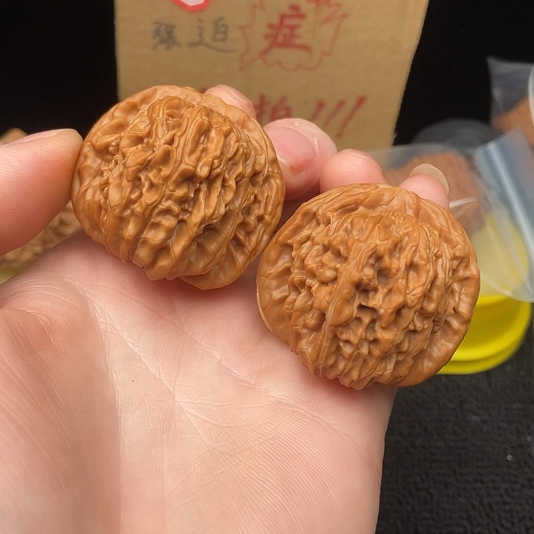 核桃文玩核桃把件平谷四座楼42