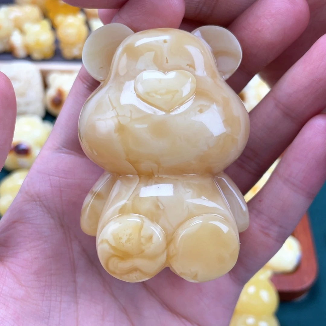 裸石琥珀未镶嵌蜜蜡