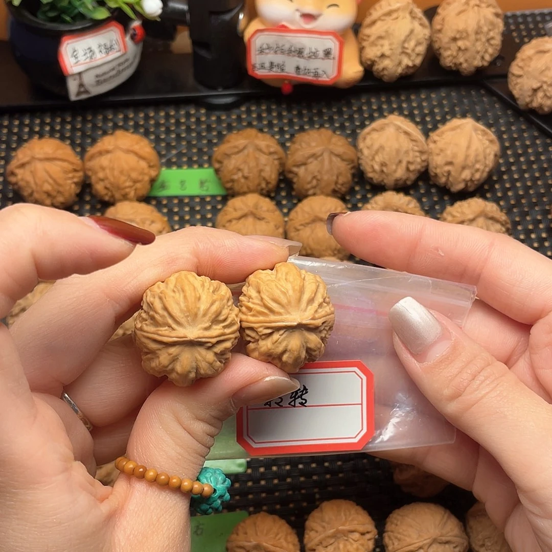 文玩核桃吊坠转**转27尺全品粗筋元宝