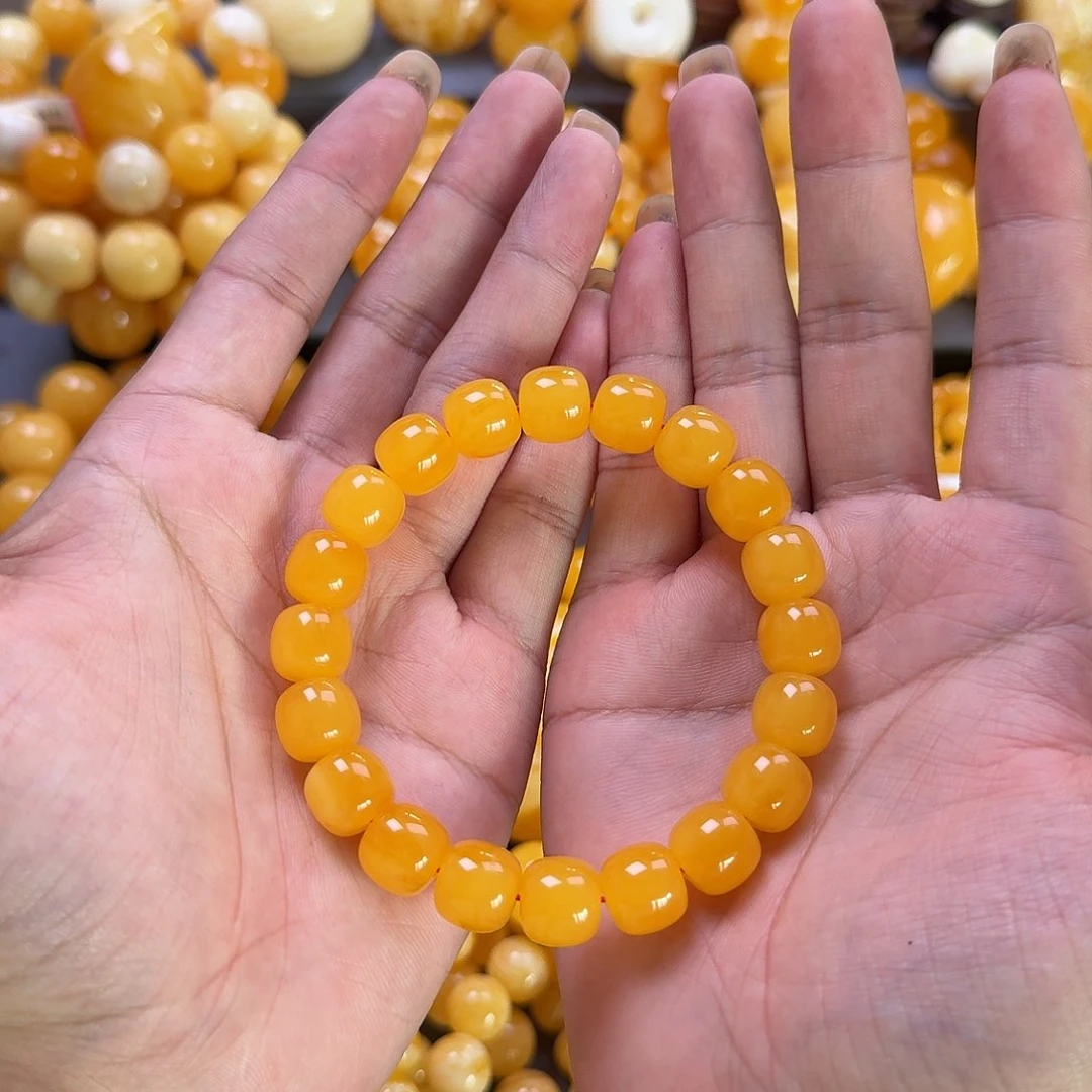 未镶嵌蜜蜡珠宝奇石同料12mm