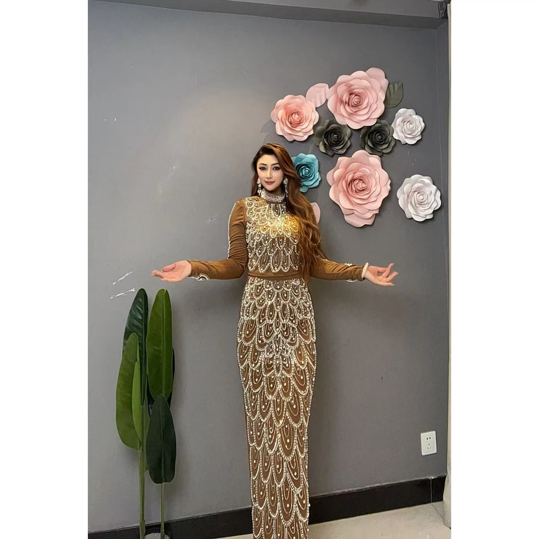 5999【包邮】轻奢重工时尚气质两件套套装