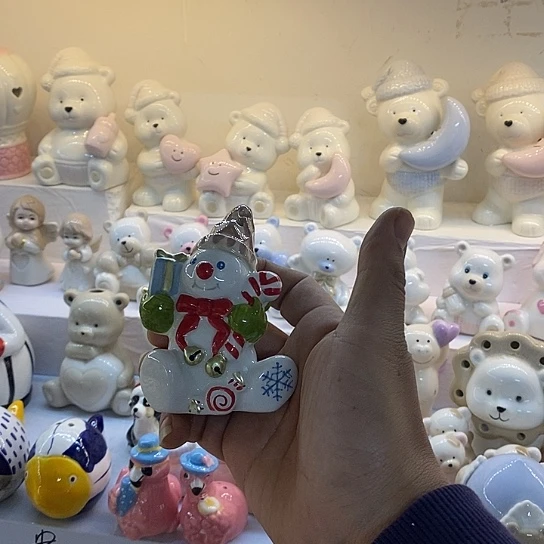 摆件S****晴陶瓷微瑕摆件