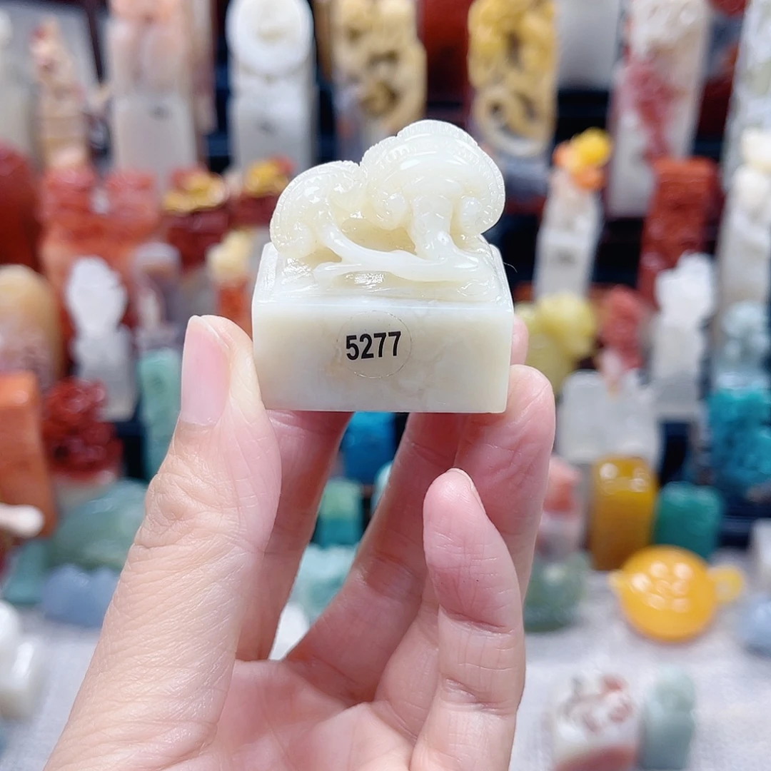 印石昌化石5277包邮包刻