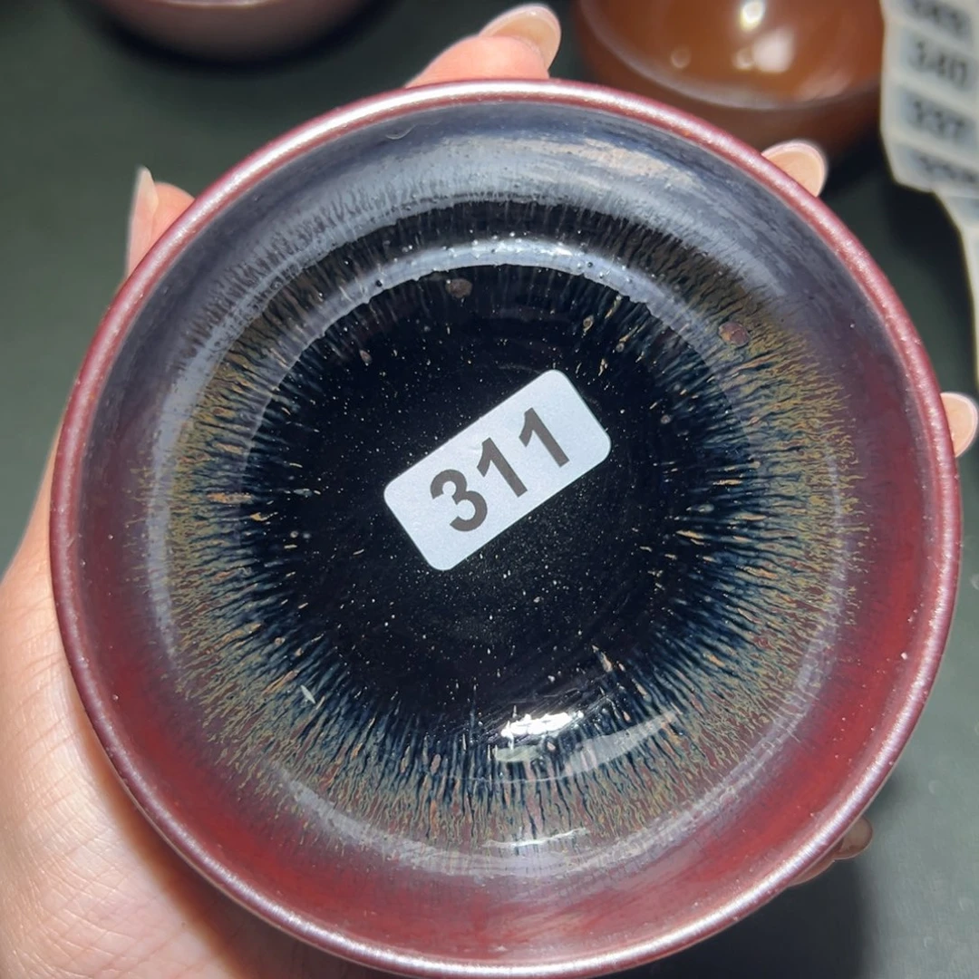 高***师茶盏全手工原矿原釉建盏