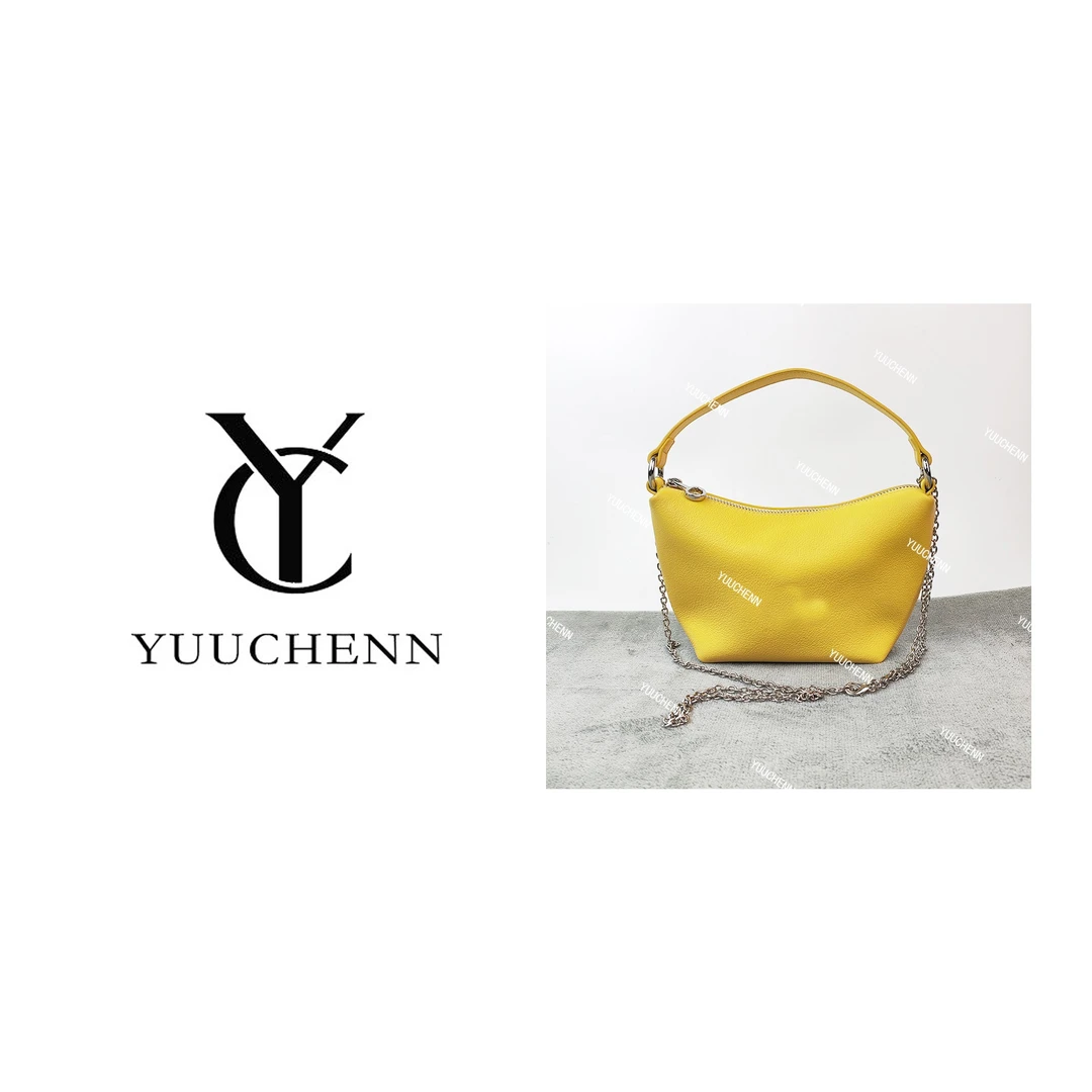 YUUCHENN/20cm原创设计高定真皮包 HH6015