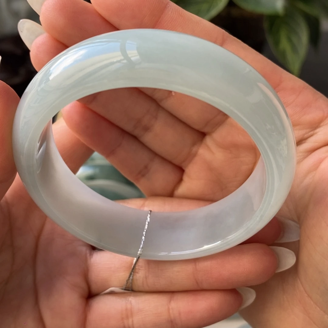 翡翠未镶嵌手镯天然