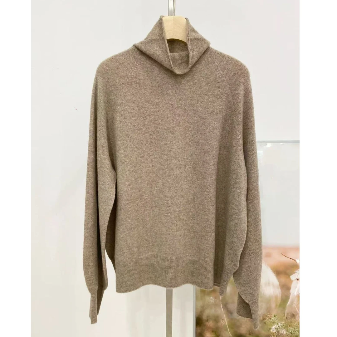 明星慵懒风2447匠心织造羊绒衫-378