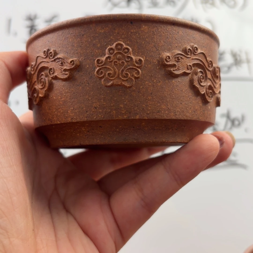 茶壶紫砂宜兴原矿龙骨金砂