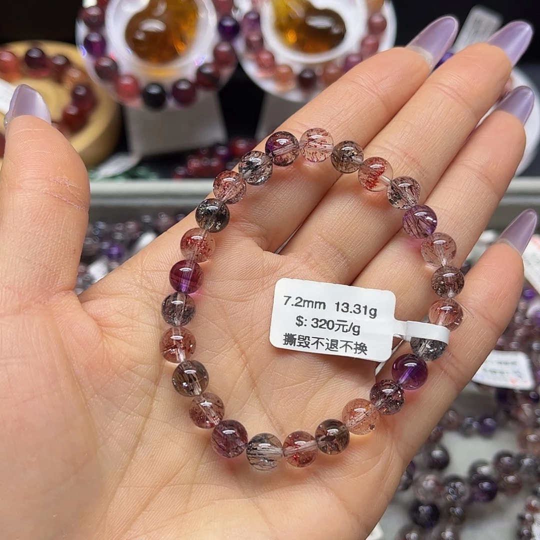 ****.水晶未镶嵌手链手链