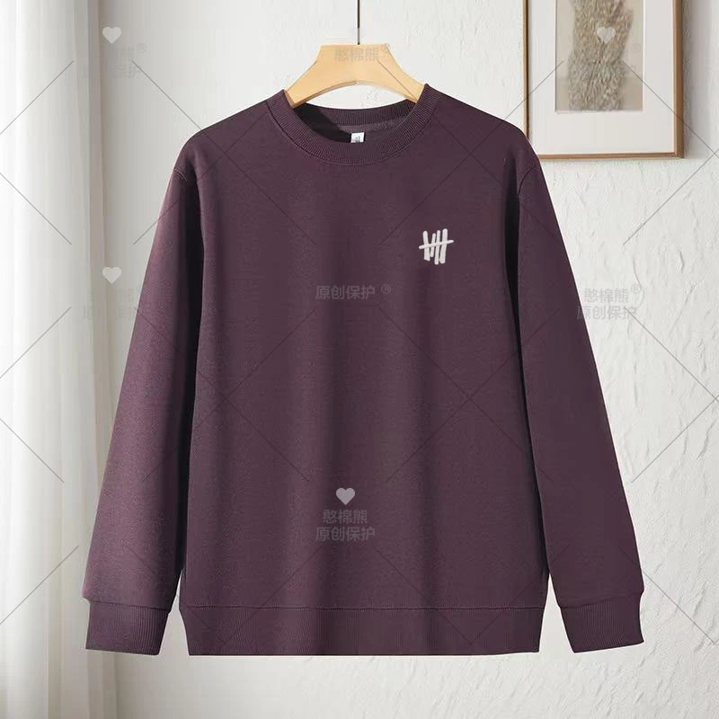 【万针刺绣】经典刺绣春秋款圆领卫衣