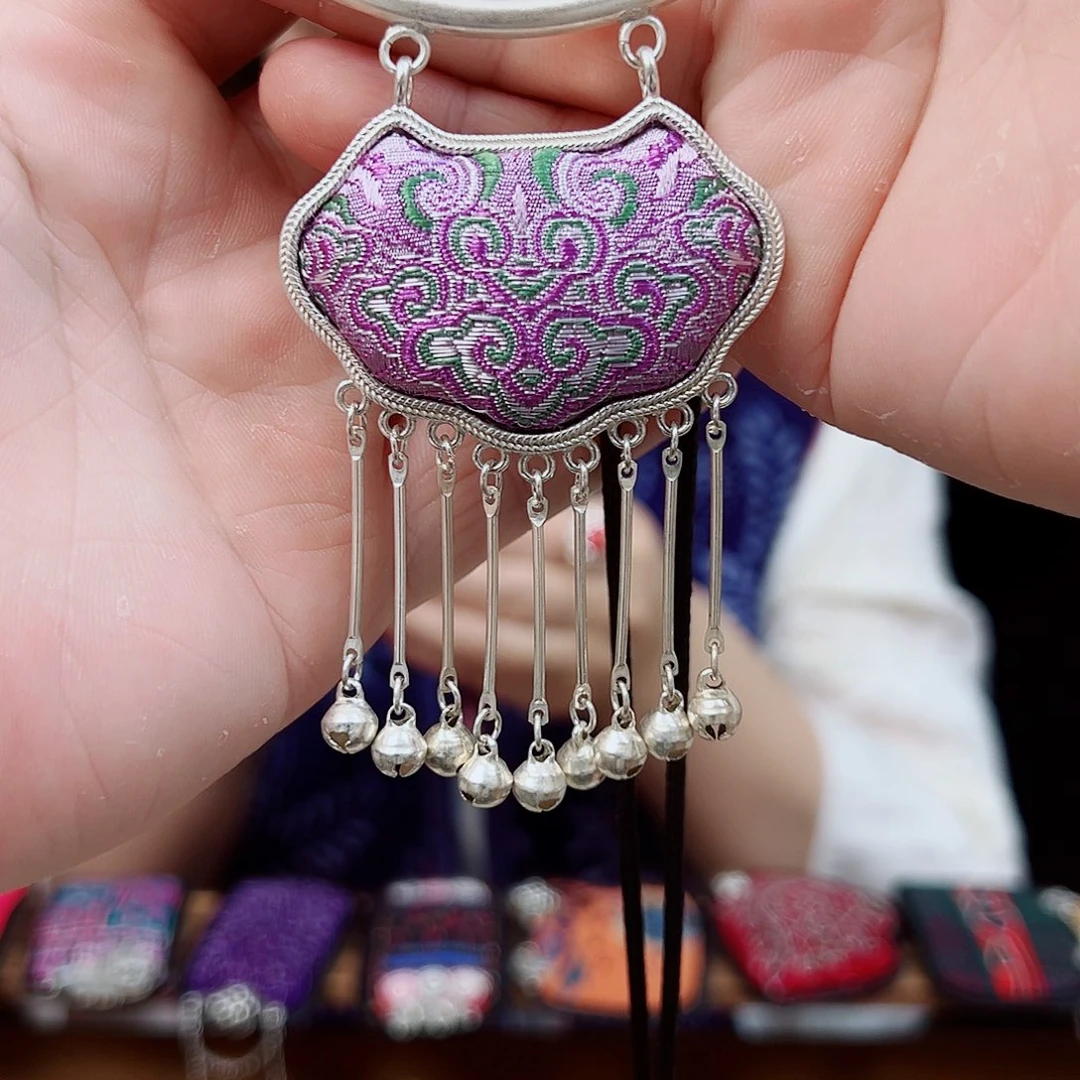 黄铜布艺925银手工饰品