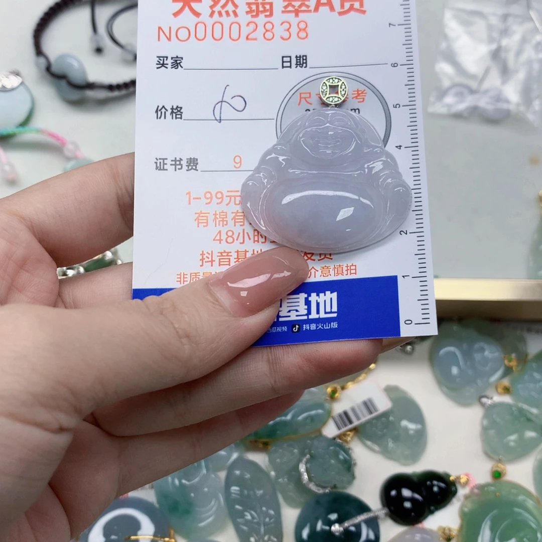 翡翠银S925镶嵌颈饰翡翠