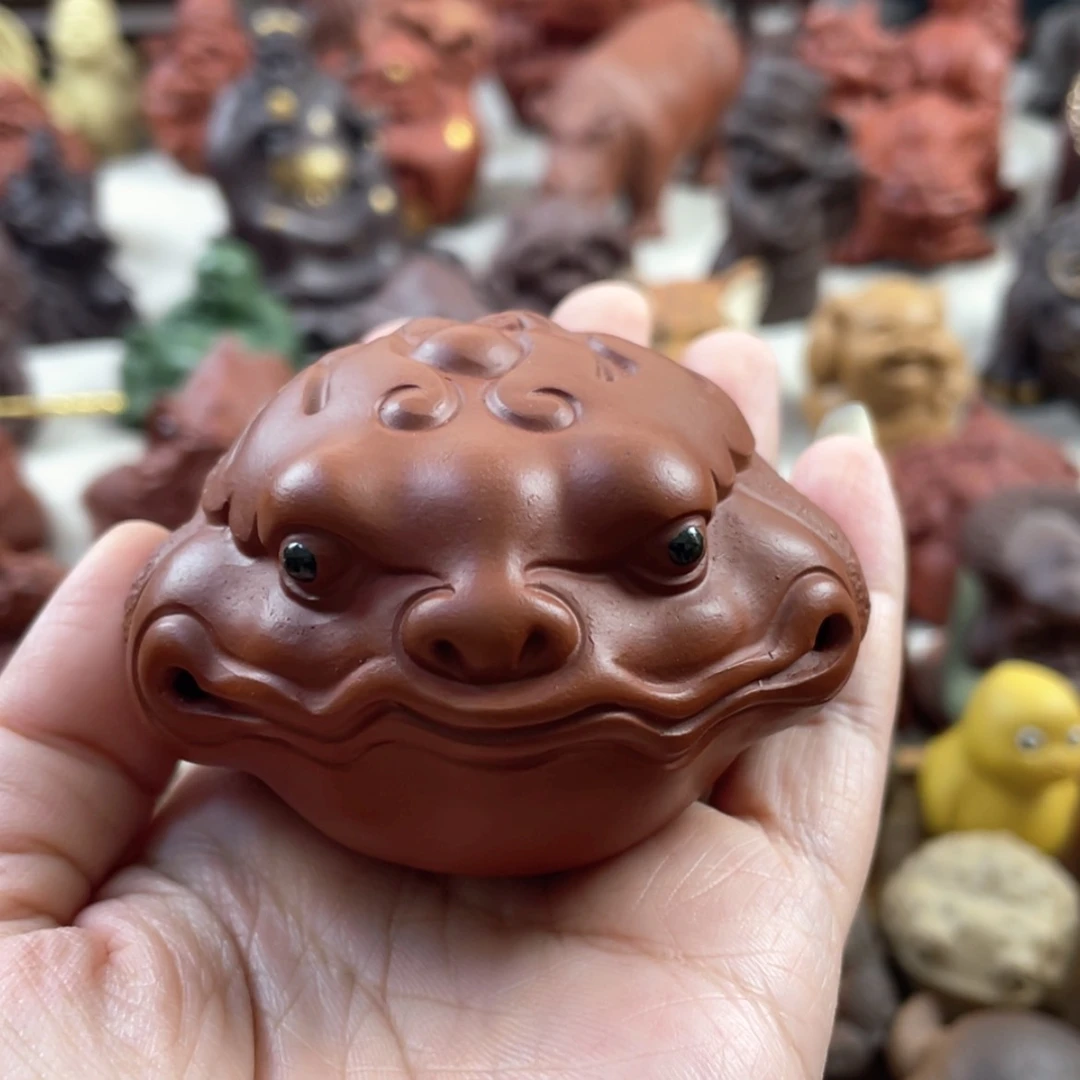 【闪购商品】紫砂茶宠紫砂金蟾
