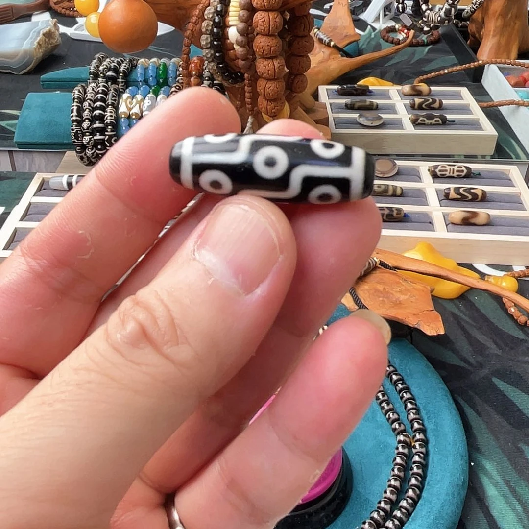 三***华玛瑙/玉髓颈饰未镶嵌