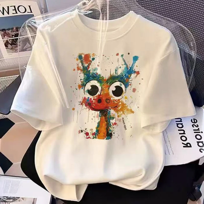 【6-2】2025纯棉男女同款纯棉T恤短袖t恤男女夏季ins潮牌潮