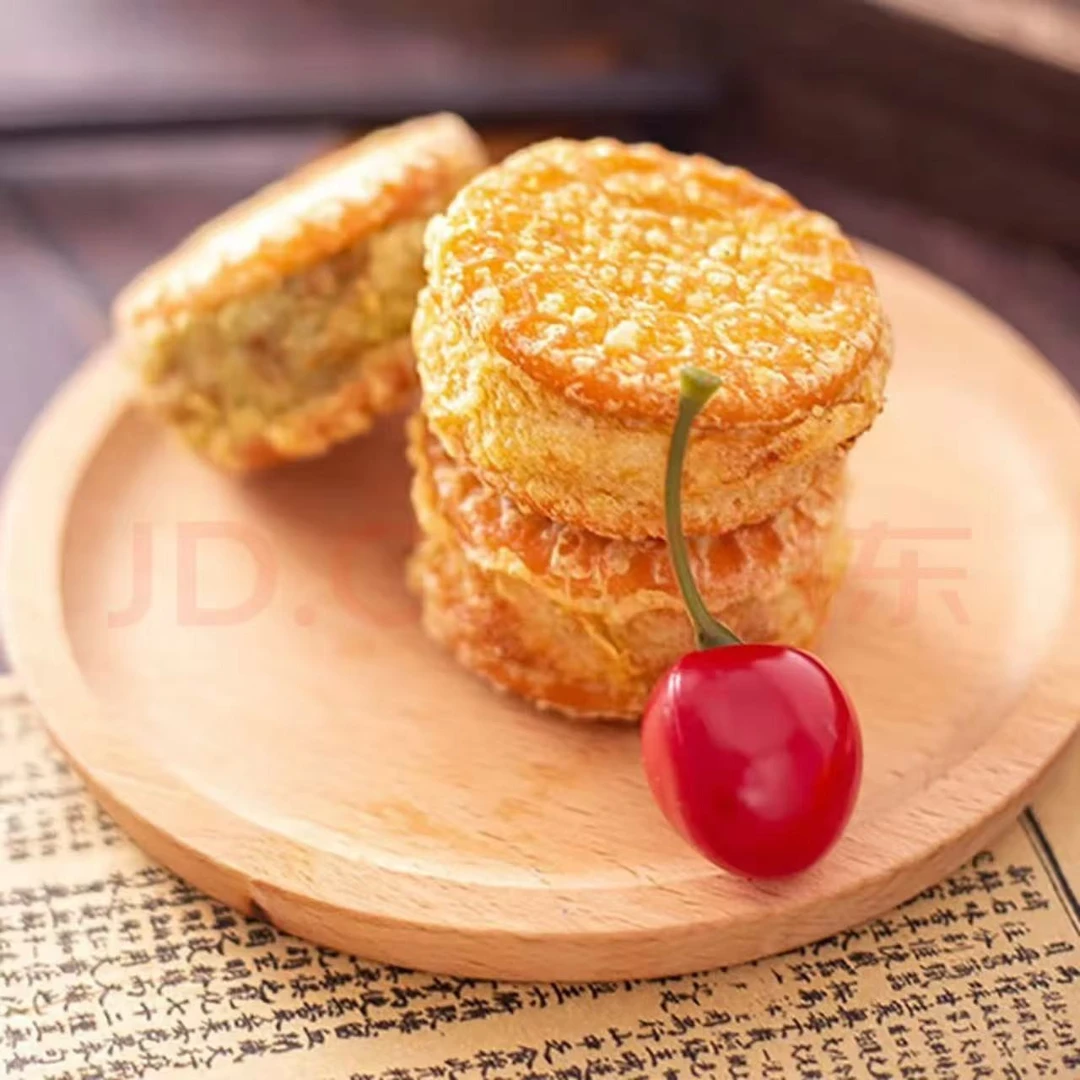 绿豆酥板栗派老式糕点早餐夹心零食休闲月饼干整箱宿舍正宗赞