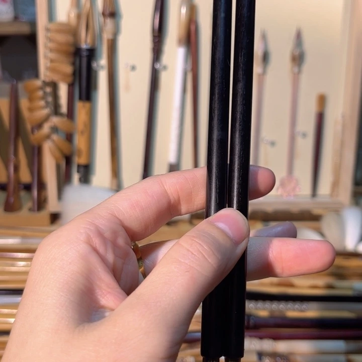 黑尖紫毫毛笔大放漏