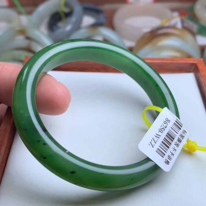 【闪购商品】和田玉手镯未镶嵌55.3