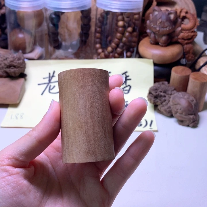 檀香木无事牌檀香大手把件