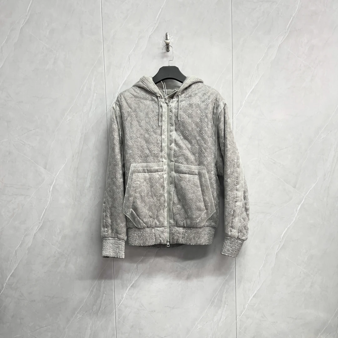 全新未使用 LouisVuitton/路易威登 满logo夹克外套/50码/07003