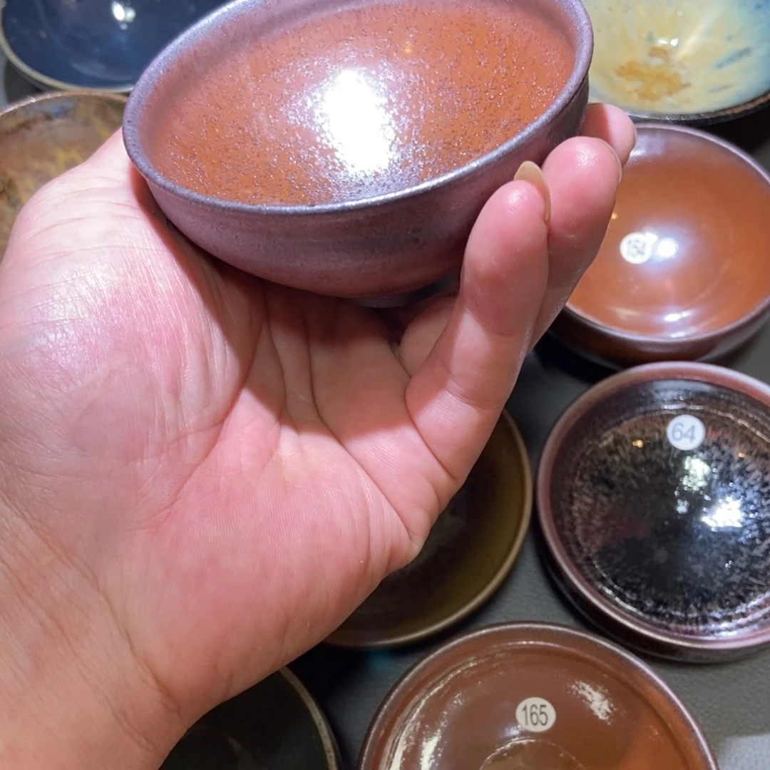 茶盏161 建窑建盏龙窑柴烧